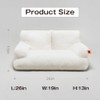 Pet Couch Bed, Washable Cat Beds for Medium Small Dogs