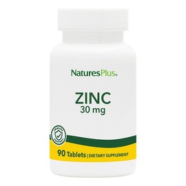 네이처스플러스 아연 30mg 90 타블렛 Natures Plus Zinc 30mg 90 Tablets