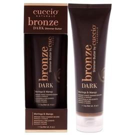 Cuccio Naturale Bronze Dark Shimmer Butter - Hydrates Hands And Feet For Glow And Light Shine - Available In Two Bright And Shiny Shades - Naturally Rich In Fatty Acids And Antioxidants - 113 G