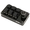 6 Key Mini Keypad with Knob USB DIY Programmable Keyboard