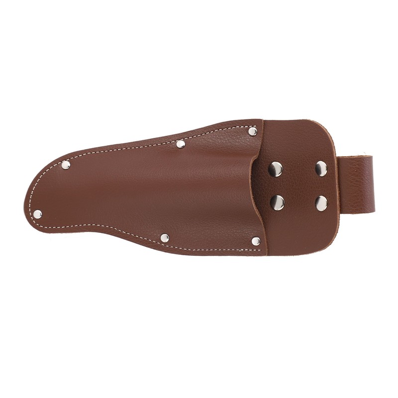 Pliers Holder Pruner Sheath Cowhide Belt Hanging Pouch for Gardening