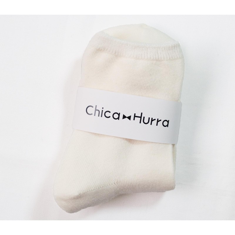 Chica Hurra Women's Socks, Low Crew Length, 9.1 - 9.8