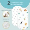 Fitted sheet for stroller and cradle for baby bed Set