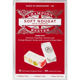 Champion & Reeves, Soft Nougat with Italian Cherries, 12 count