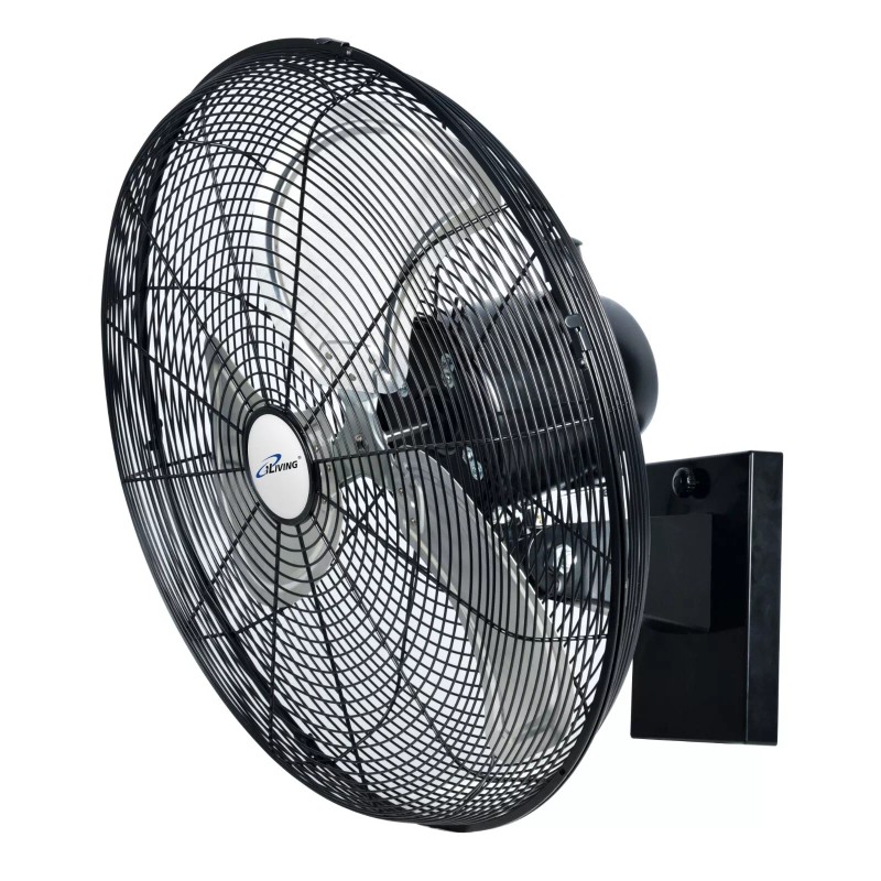 iLiving 18/20" Outdoor Oscillating High Velocity Wall Fan, Weatherproof Motor
