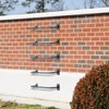 6-Rung Window Well Ladder, Heavy Duty Steel Basement Egress Ladder,