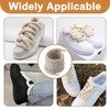 Liqqlex Chunky Cotton Rope Laces for AF1, 10mm Thick Shoelaces