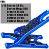 hopsupRC RC Carbon Fibre Front Rear Suspension Arms for 1/10