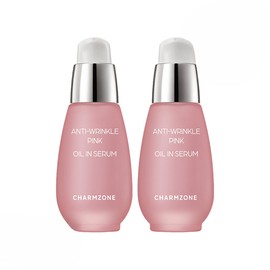 Charmzone Anti Wrinkle Pink Oil in Serum Wrinkle Improvement Functional Essence Moisture Serum 30ml 2pcs Elasticity 2pcs / 참존 안티 링클 핑크 오일 인 세럼 주름개선기능성 에센스 수분 세럼 30ml 2개 탄력 2개