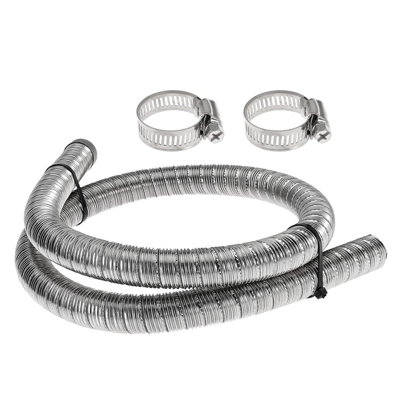 120cm 24mm Exhaust Pipe Parking Air Heaters with Clamps Double