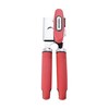 Farberware Soft Grips Can Bottle Opener, One Size, Red/Black