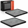 Frankberg 2x Cabin Air Filter Pollen Filter with Activated Carbon