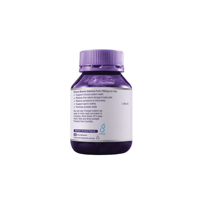 Henry Blooms Selenium Forte 150Mcg 90 Capsules