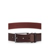 Boss Men's Carmello Belt made of Vegetable-tanned Leather with Metal