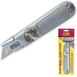 IVY Classic 11154-6 Hinge-Loc Fixed Utility Knife, 6-Pack