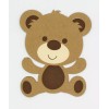 Cute Teddy Bear Die Cut Paper Scrapbook Embellishment Cardstock