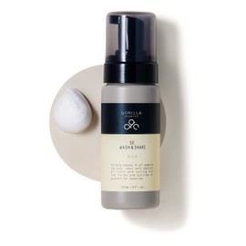 Gorilla Cosmetics SE Wash & Shave Foaming Face Cleanser, 5.1 fl oz (150 ml), 1 Piece, Men's Cosmetics, Skin Care