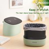 MCOCO Mini Trash Can with Pop Up Lid Portable mini