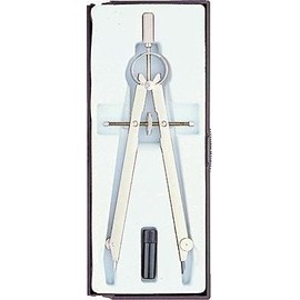 Ecobra 3754 Geometry Compass Matt Nickel Plated