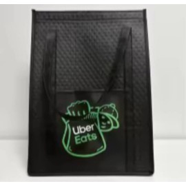Brandzini Large Thermal Insulated UberEats Tote Bag - Hot Cold Food Delivery