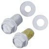 labwork Drive Shaft Retaining Bolt Set with Washers M12x 16