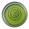 Small Metal Round Circular Bulls Eye Spirit Bubble Level (Green