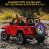 RGB Spare Tire Brake Light Compatible with Jeep Wrangler 2007-2018