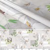 Washable Oilcloth Tablecloth Round 120 cm Cut Edge Orchid Spa