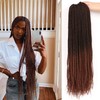 7 Packs Crochet Braids Strands Human Hair Strands for African