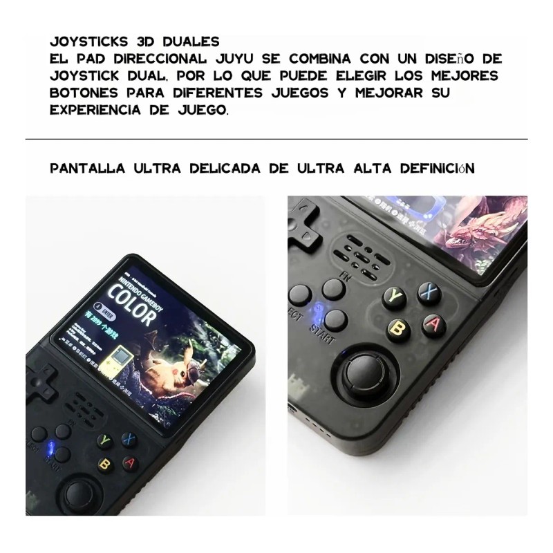 Para Consola De Juegos Retro R36hd Pantalla De Juegos Portát