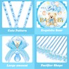 Threlaco 60 Pcs Baby Shower Pacifier Necklace Cute Bear Acrylic