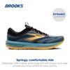 Brooks Men’s Revel 7 Neutral Running Shoe - Storm Blue/Black/Orange