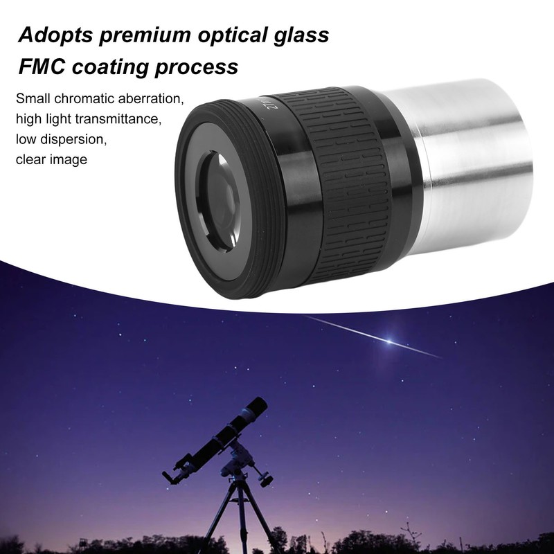 52 Degree Telescope Eyepiece 2in Interface 27mm Focal Length FMC