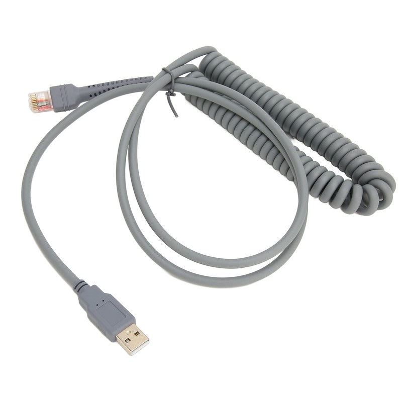 Barcode Scanner Cable ABS 3 Meters USB Scan Cable for