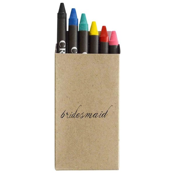 Azeeda 'Bridesmaid' Coloured Crayon Set (CY00033966)