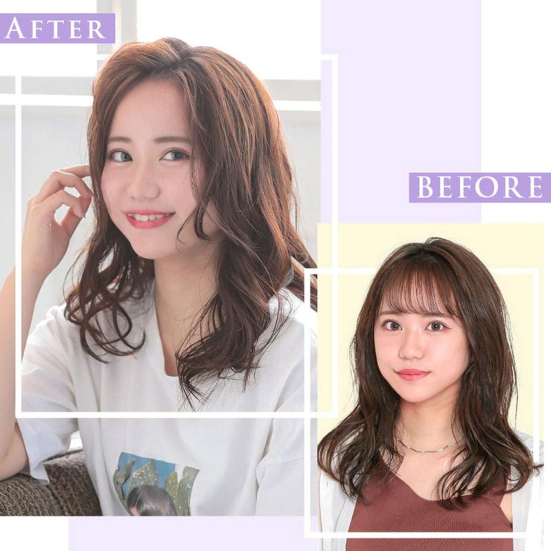 AQUADOLL wgt801NBR Wig, Bangs Wig, Large and Small Set, Glamorous