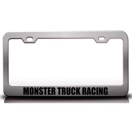 Custom Brother - Monster Truck Racing Hobies Sports Metal Car SUV Truck License Plate Frame Ch9 e89