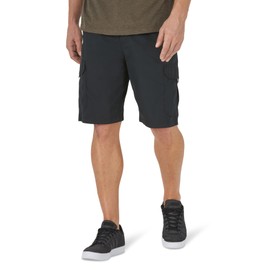 Lee Men's Big & Tall Extreme Motion Crossroad Cargo Short, Black, 54