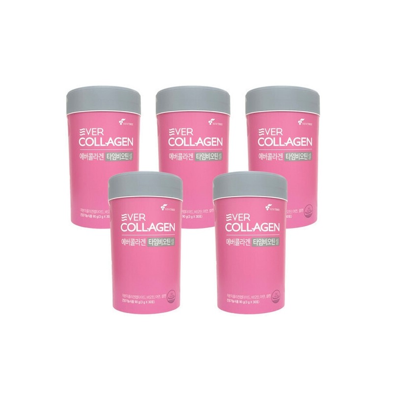 Ever Collagen Time Biotin Cell 3g x 30 Packets (5