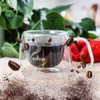 6.7oz. Double Wall Glass Coffee Mugs. Double-Walled Cappuccino, Espresso Cups