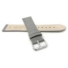 Bandini 14mm Womens Italian Leather Watch Band Strap - Grey