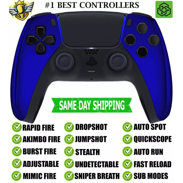 Sony Blue Chrome Silent Modz New Rapid Fire Best Wireless