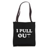 I Pull Out Corkscrew Wine Opener Bartender Tote Bag