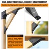 Wocepu 4pack 45 Degree Angle Support Bracket, for 2x4 (Actual