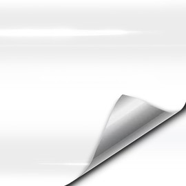 VViViD White Gloss Car Wrap Vinyl Roll with Air Release Adhesive 3mil-VViViD8 (3ft x 5ft)