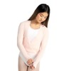Capezio Women's Ribbed Knit Wrap Sweater Jumper, Rose, XL