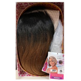 Obsession Keisha Freedom Parting Plus Lace Wig, HD Lace Front, Pre-Plucked, Bob Style Color OT27
