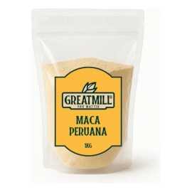 Maca Peruana En Polvo Natural Energizante 1kg | Great Mill