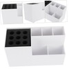 Baluue Hair Styling Tools Storage Box 10-Piece Scissors Holder for
