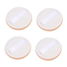 Baluue 12pcs Cosmetic Powder Puff Soft and Skin-friendly Makeup Sponge for Dry and Wet Use for Liquid Foundation and Setting Powder for Travel and Everyday Application